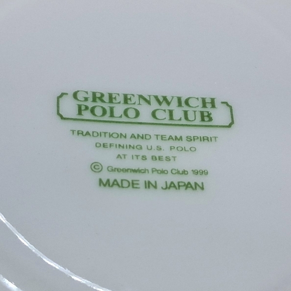 Vintage Greenwich Polo Club Teacup And Saucer Set 1999 Fruits Pattern Rare Japan - Picture 8 of 17